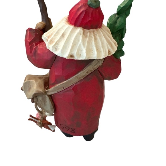 1998 Hallmark Ornament - Making His Way - Folk Art Americana - Collector Club - Picture 3 of 4